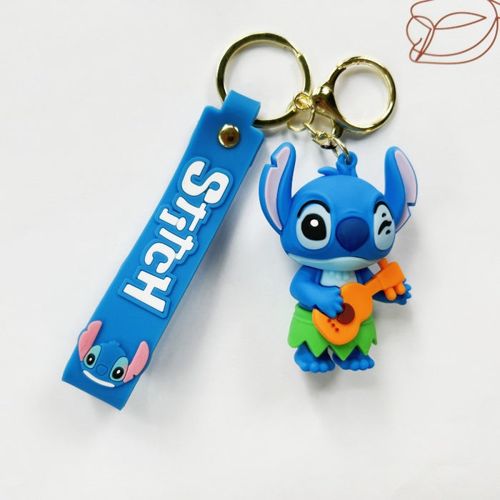 Wholesale PVC Cartoon Doll Keychain JDC-KC-WuYi124