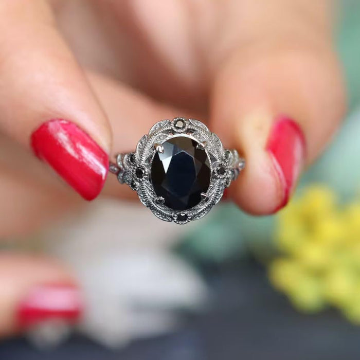 Wholesale Diamond ring oval light luxury temperament exquisite versatile ring bracelet