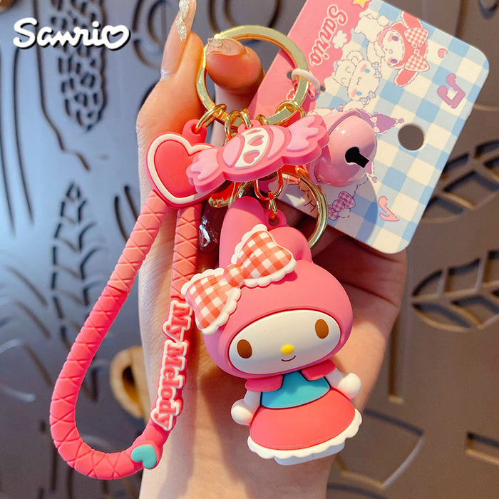 Wholesale Cartoon Doll Silicone Keychain (S) JDC-KC-BaiM072