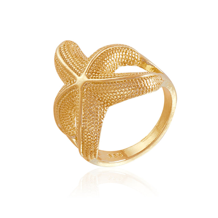 Wholesale Vacation Ocean Style Starfish Ring