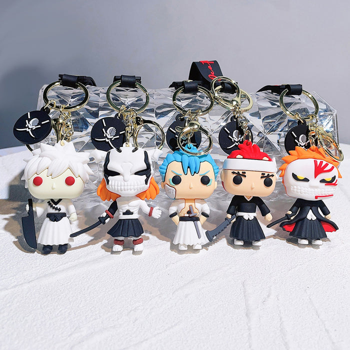 Wholesale Cartoon Silicone Doll Keychain JDC-KC-QiChao036