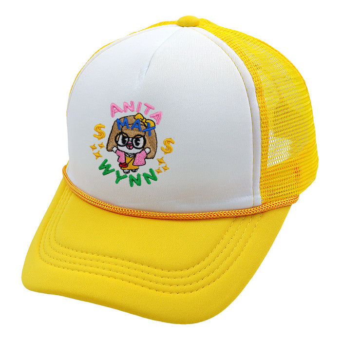 Wholesale Cotton Embroidered Trucker Hat Summer Mesh Cap Baseball Cap JDC-FH-HaiPu003