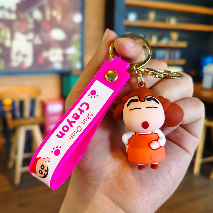 Wholesale Cartoon Doll Silicone Keychain JDC-KC-Tingm272