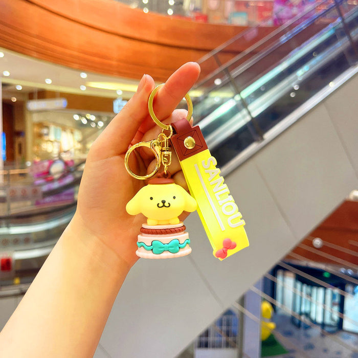 Wholesale Cartoon Doll Silicone Keychain JDC-KC-JuJi005