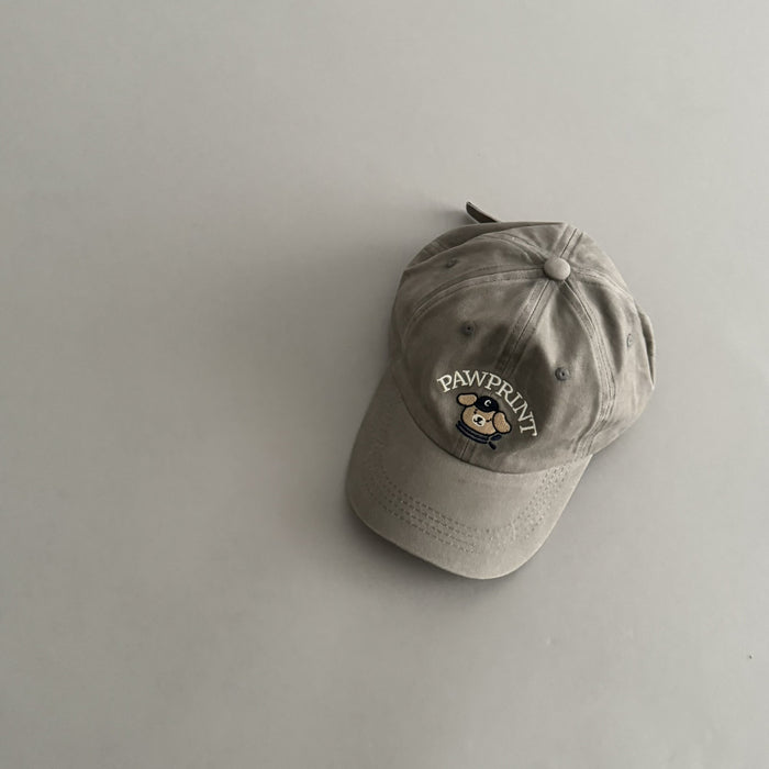 Wholesale Cute Bear Print Kids Baseball Cap Korean Retro Fashion Sun Hat For Boys Girls Outdoor Casual Adjustable Cap