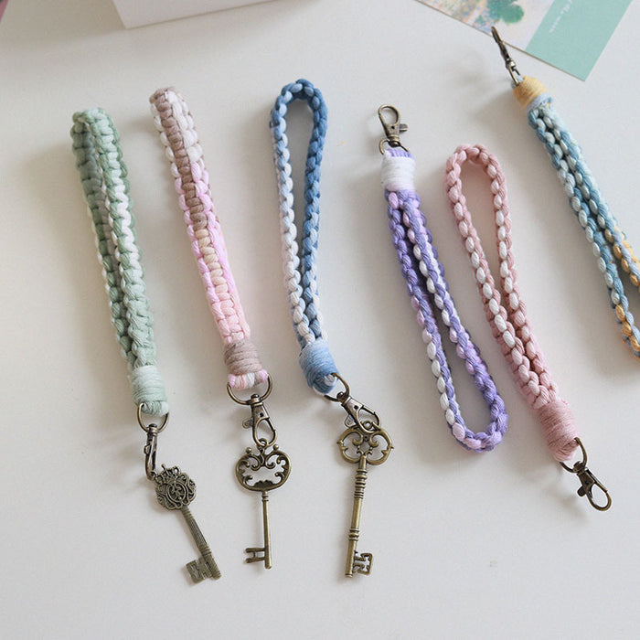 Wholesale Bohemian Cotton Rope Keychains