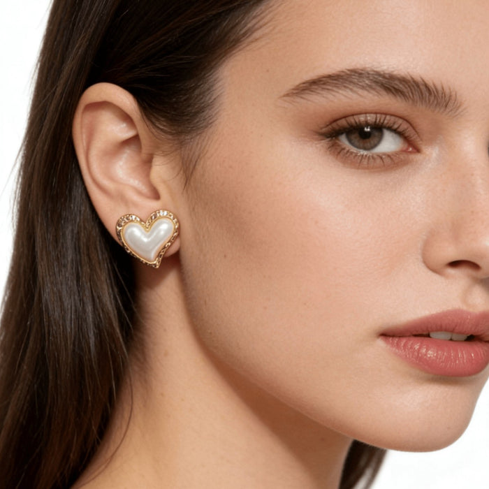 Wholesale Stainless Steel Geometric Oval Golden Earrings for Women