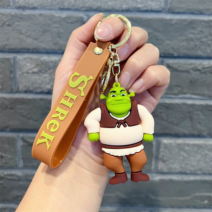 Wholesale Creative Cartoon PVC Soft Keychains JDC-KC-JinB011