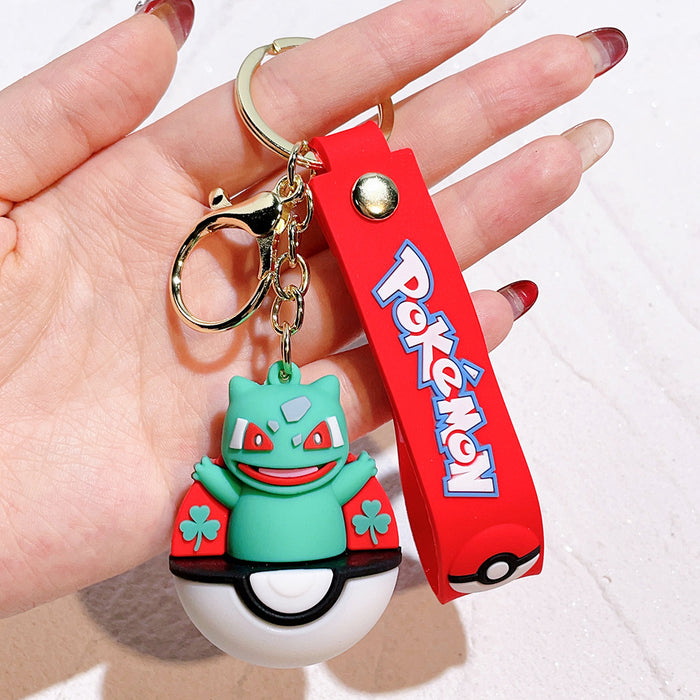 Wholesale Cartoon Silicone Doll Keychain JDC-KC-QiChao017