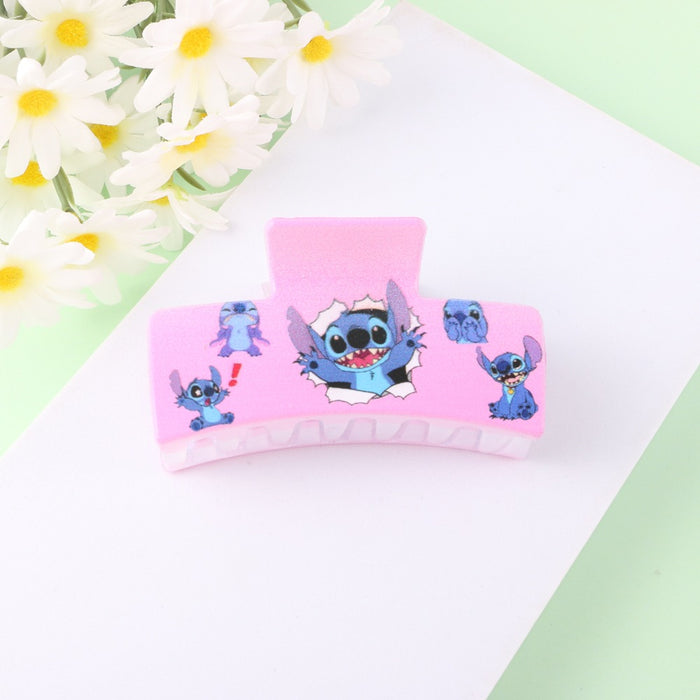 Wholesale acrylic double-sided grab clip back of the head shark clip