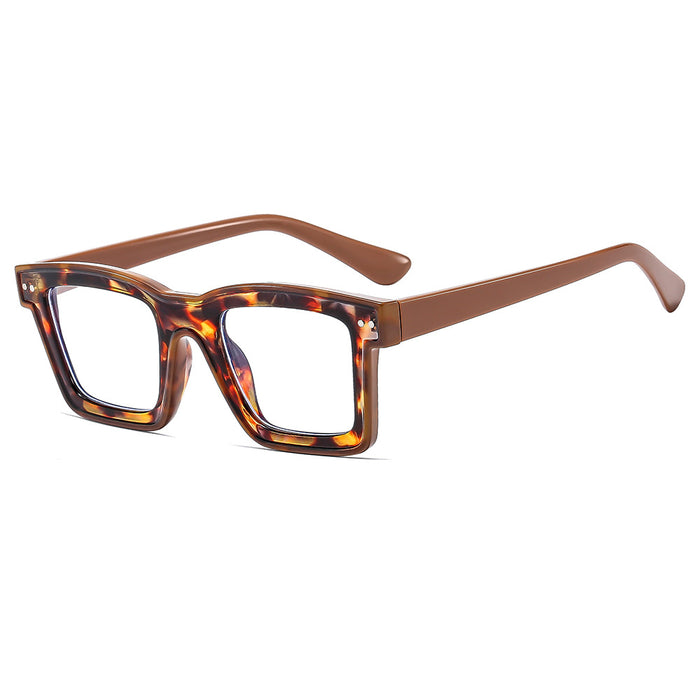 Wholesale Personalized rice nail niche glasses, fashionable flat lens