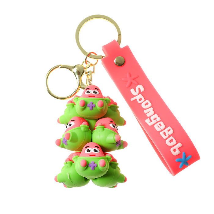 Wholesale Cartoon Silicone Keychains (F) JDC-KC-ZiXing002