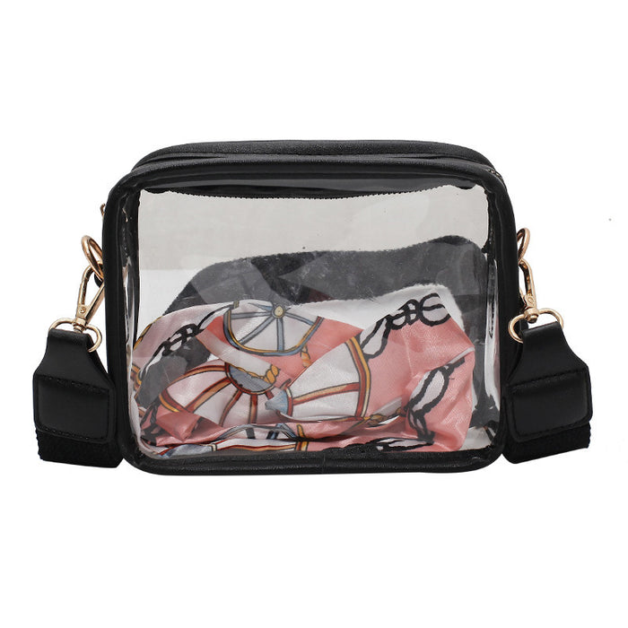 Wholesale Transparent PVC Ladies Messenger Bag JDC-SD-YouYJ003