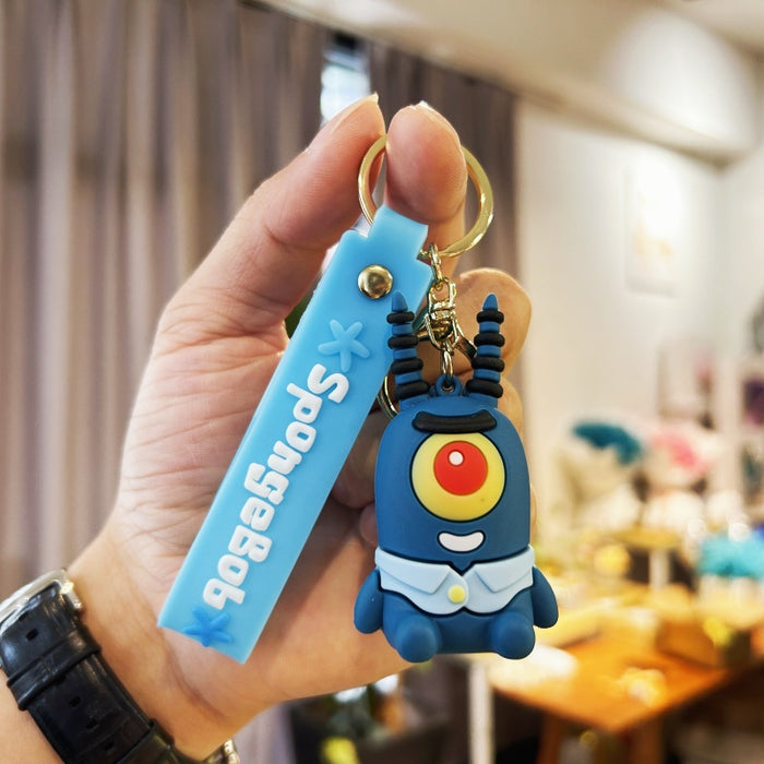 Wholesale PVC Cartoon Doll Keychain JDC-KC-ChuC013