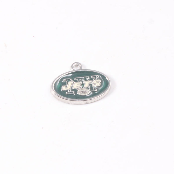 Wholesale Sports Football Drop Oil Team Pendant Mixed logo Drop Oil Sports Series Pendant