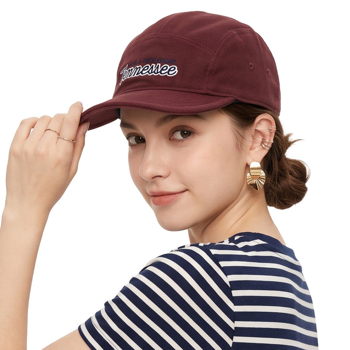 Wholesale Retro Embroidery Five-Panel Baseball Cap Fashion Outdoor Camping Hat Unisex