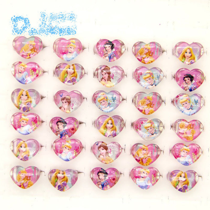 Wholesale 100pcs Heart-shaped flower princess children' s Bracelet