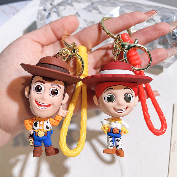 Wholesale Doll Silicone Keychain Hanging Doll