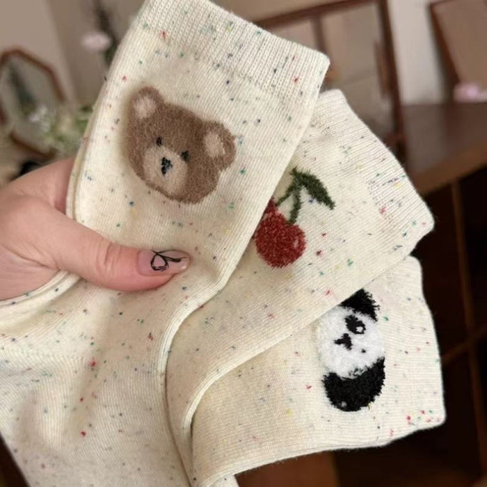 Wholesale Playful and Cute Socks Children's Bow Middle Socks