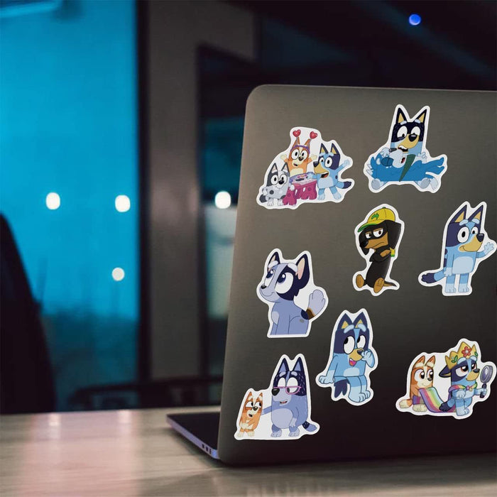 Wholesale 100pcs Cartoon Dog Graffiti Waterproof Sticker Decor for Suitcases,  Notebooks,  and Electric Vehicle Accessories