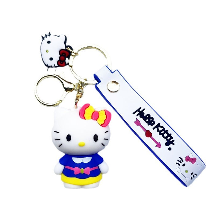 Wholesale PVC Cartoon Doll Keychain JDC-KC-ChuC046