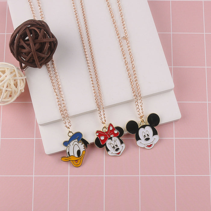 Wholesale Cartoon Alloy Pendant Necklace JDC-NE-FuYu019