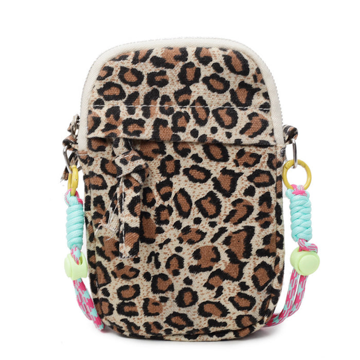 Wholesale Leopard Print Bag  Retro PrintedShoulder Bag