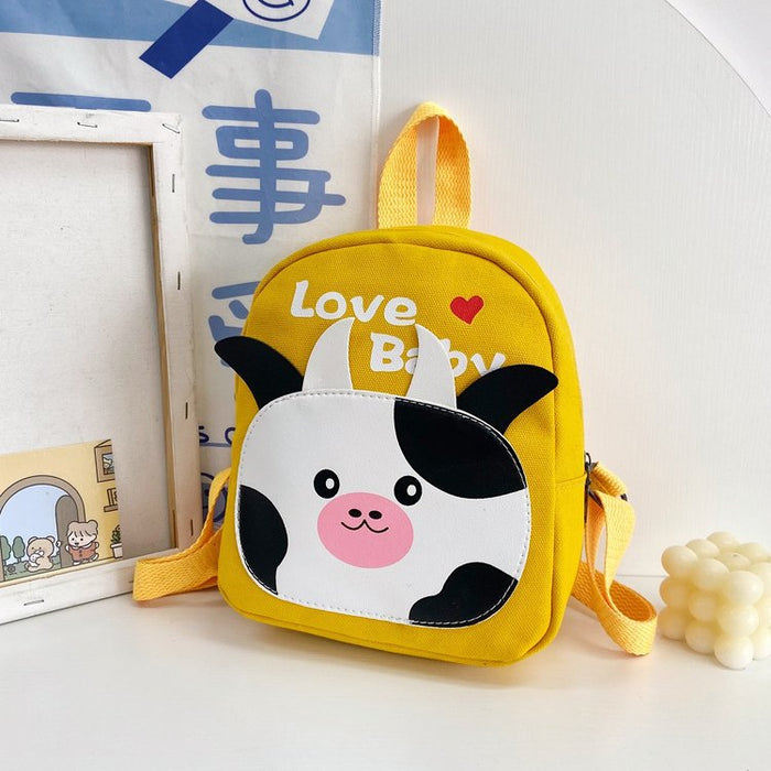 Wholesale Cartoon Soft Cute Canvas Backpack JDC-BP-YuanDuo001