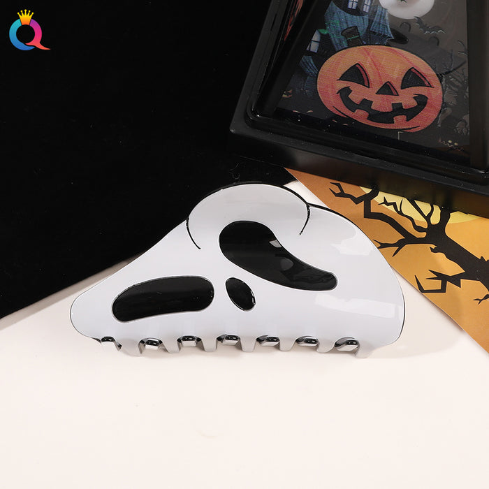 Wholesale Halloween Ghost Acrylic Hairpin JDC-HC-Yiyue005