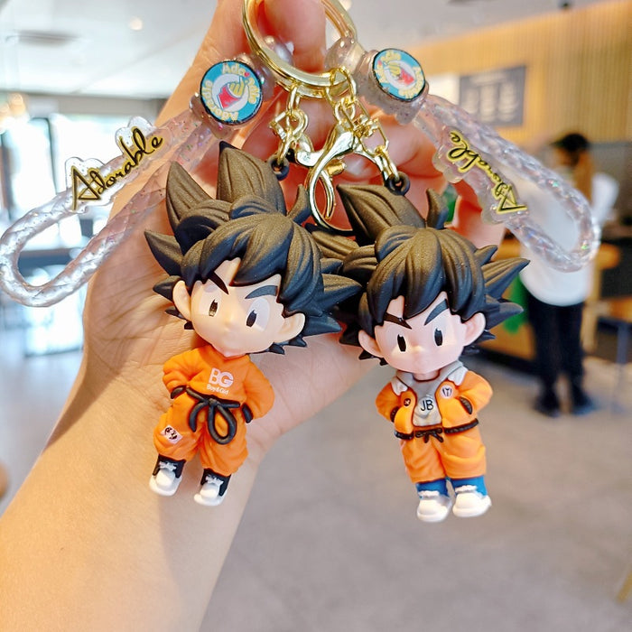 Wholesale Silicone Cartoon Doll Keychain JDC-KC-MingT092