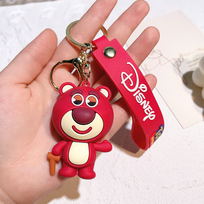 Wholesale Cartoon Silicone Doll Keychain JDC-KC-QiChao058