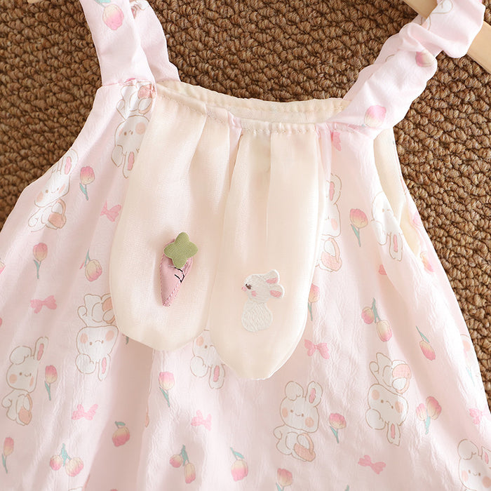 Wholesale Cute Rabbit Two Piece Children's Skirt JDC-CTS-MianY026