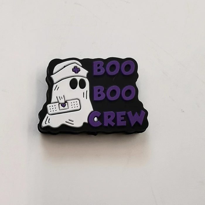 Wholesale 300PCS Halloween Silicone Cartoon Focal Beads JDC-BDS-Nais283