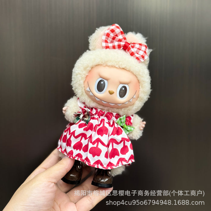 Wholesale 17cm Cartoon Doll Clothes Set