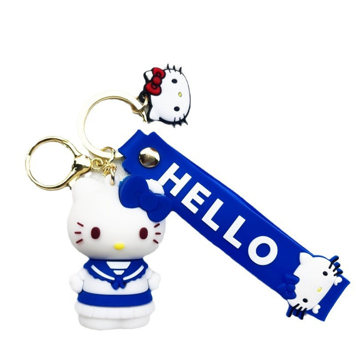 Wholesale PVC Cartoon Doll Keychain JDC-KC-ChuC044