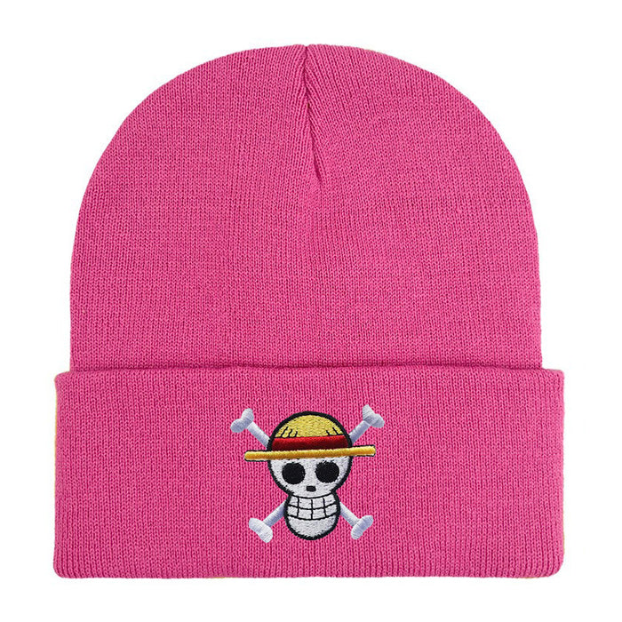 Wholesale Cartoon Embroidery Acrylic Wool Knitted Hat JDC-FH-Shengn005