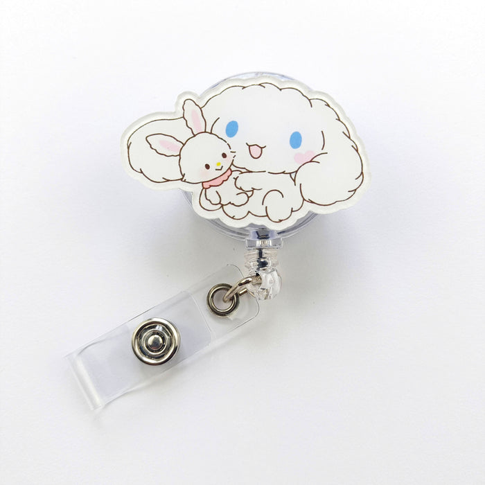 Wholesale Acrylic Dog Retractable Keychain JDC-KC-GuXi007