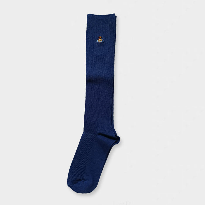Wholesale Wearing calf socks, college style matching boots, slimming over the knee, pile up long tube