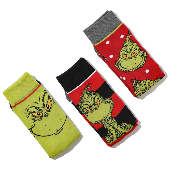 Wholesale Cartoon Cotton Middle Tube Socks JDC-SK-HuiHe041