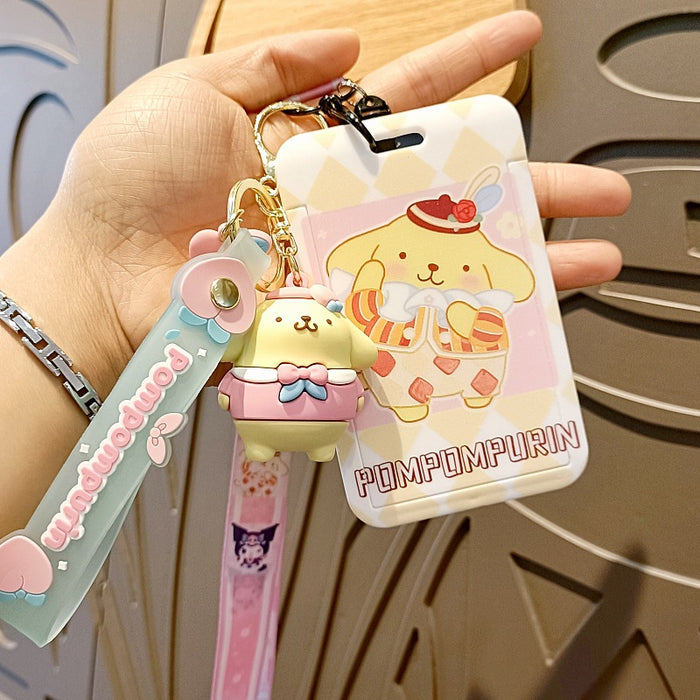 Wholesale Cartoon Doll Silicone Keychain JDC-KC-MingT077