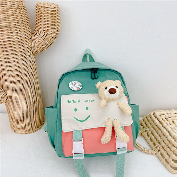 Wholesale Canvas Children's Stylish Small Backpack JDC-BP-YuanDuo024