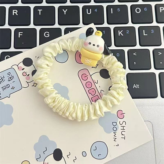 Wholesale Cartoon Cute Fabric Hair Ties JDC-HS-Weiye004