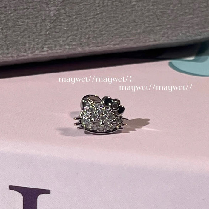 Wholesale New Bow Ear Buckle Sweet Cool Earrings