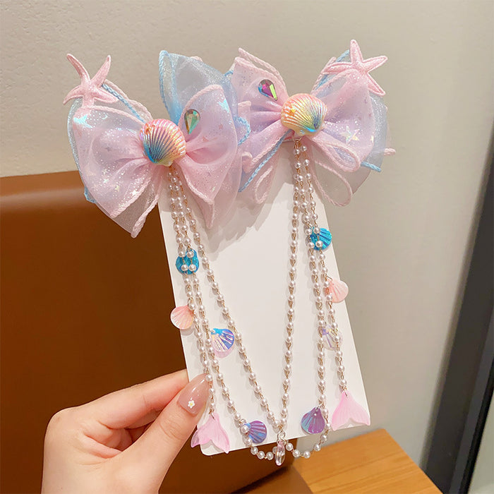 Wholesale Princess Tassel Dancing Hairpin for Children JDC-HC-FX009