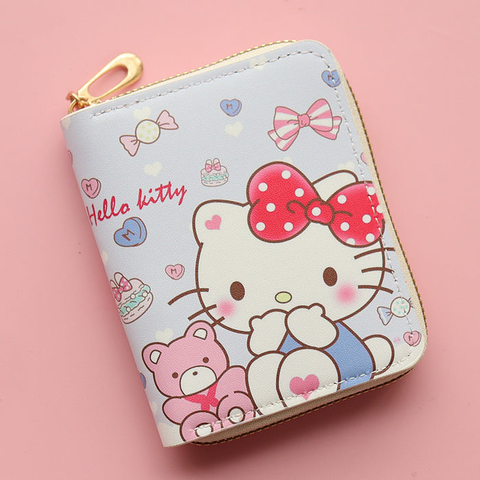 Wholesale PU Cute Cartoon Mini Kitty Wallet JDC-WT- Jumei001