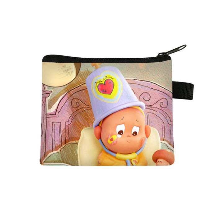 Wholesale Cute Star Children' s Cartoon Creative Girls Portable Storage Coin Purse Student Supplies