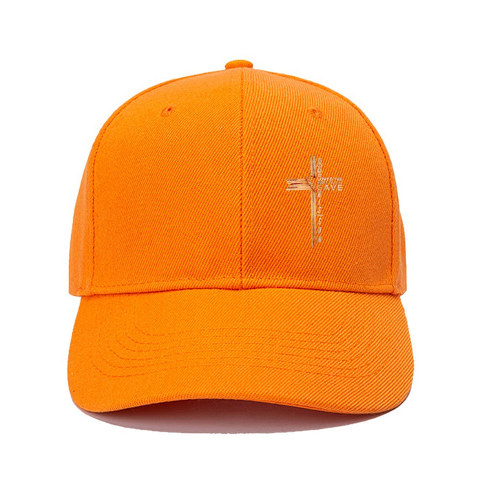 Wholesale 2pcs Cross print fashionable outdoor casual baseball cap
