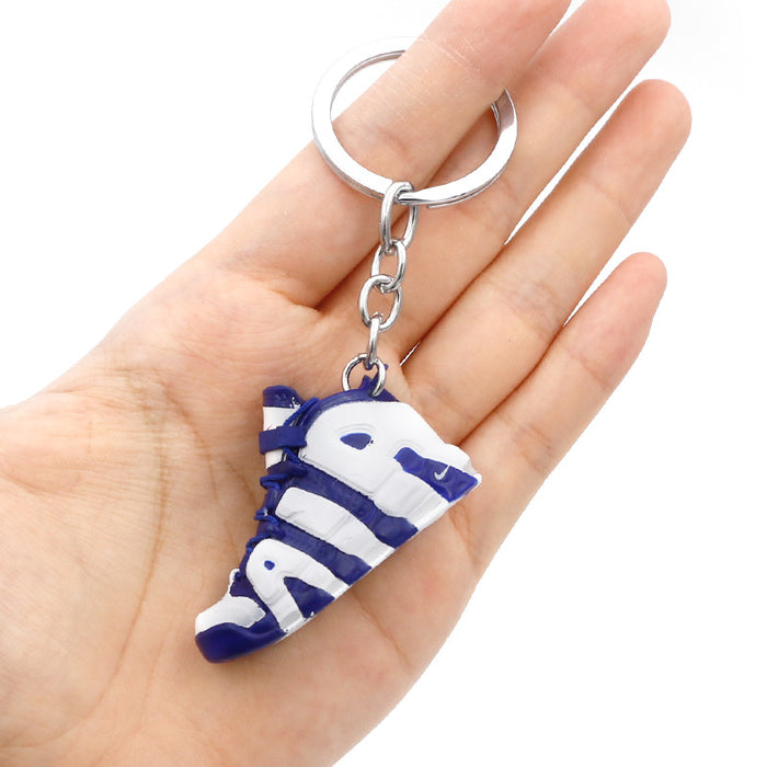 Wholesale PVC Basketball Shoe Model Keychain JDC-KC-QLPing010