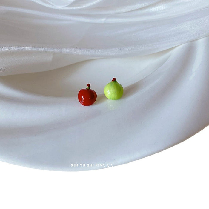 Wholesale Cherry earrings, niche creativity, simple and cute temperament, versatile earrings, new earrings