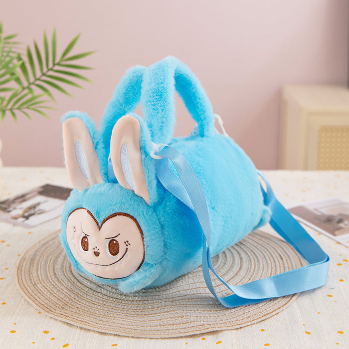 Wholesale Cartoon Cute Doll Toy Bag,  Cloth Hand-Carrying Cross-Body Bag,   Personalized Bucket Plush Bag